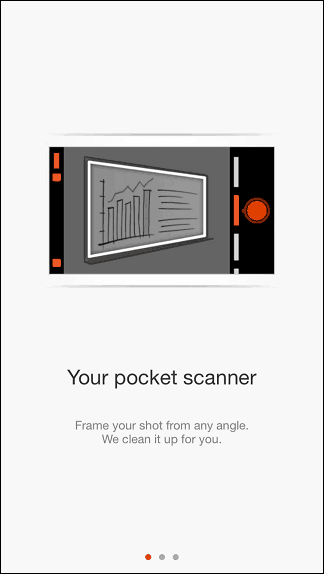 Sådan bruges Microsoft Office Lens Mobile Scanner