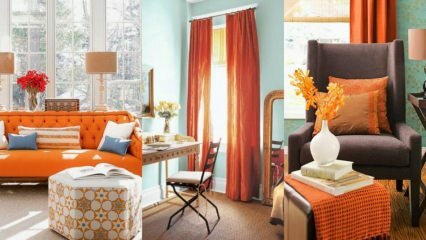 Hjemindretning ideer med orange