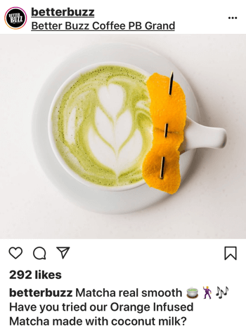 Sådan sælger du flere produkter på Instagram, stylet fotoeksempel 2.