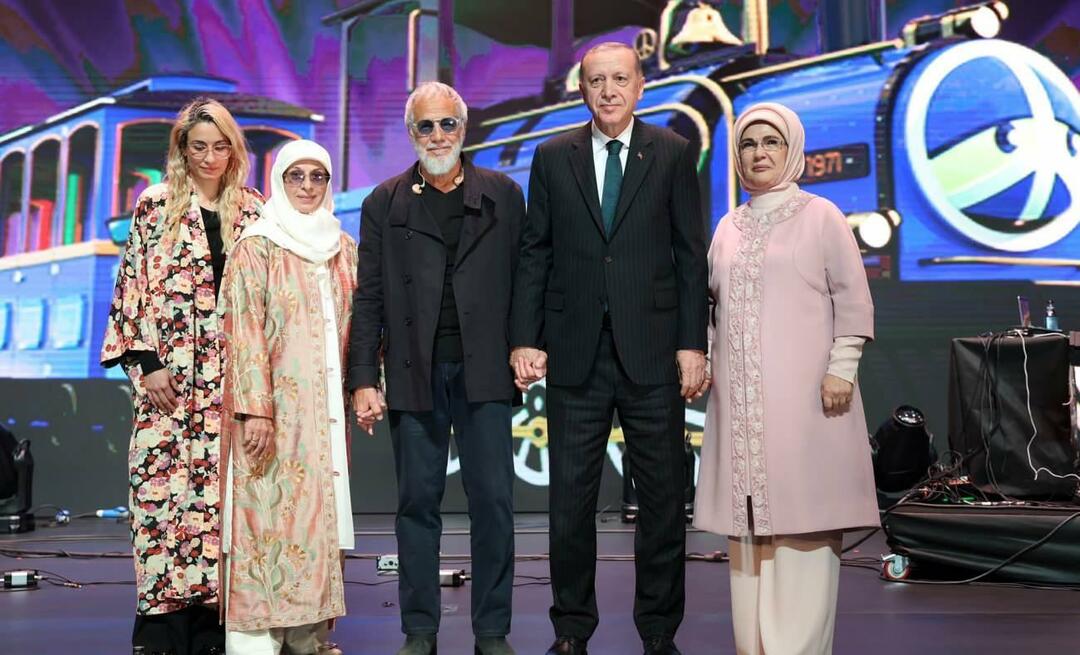 Emine Erdogan delte fra Yusuf Islam koncert!