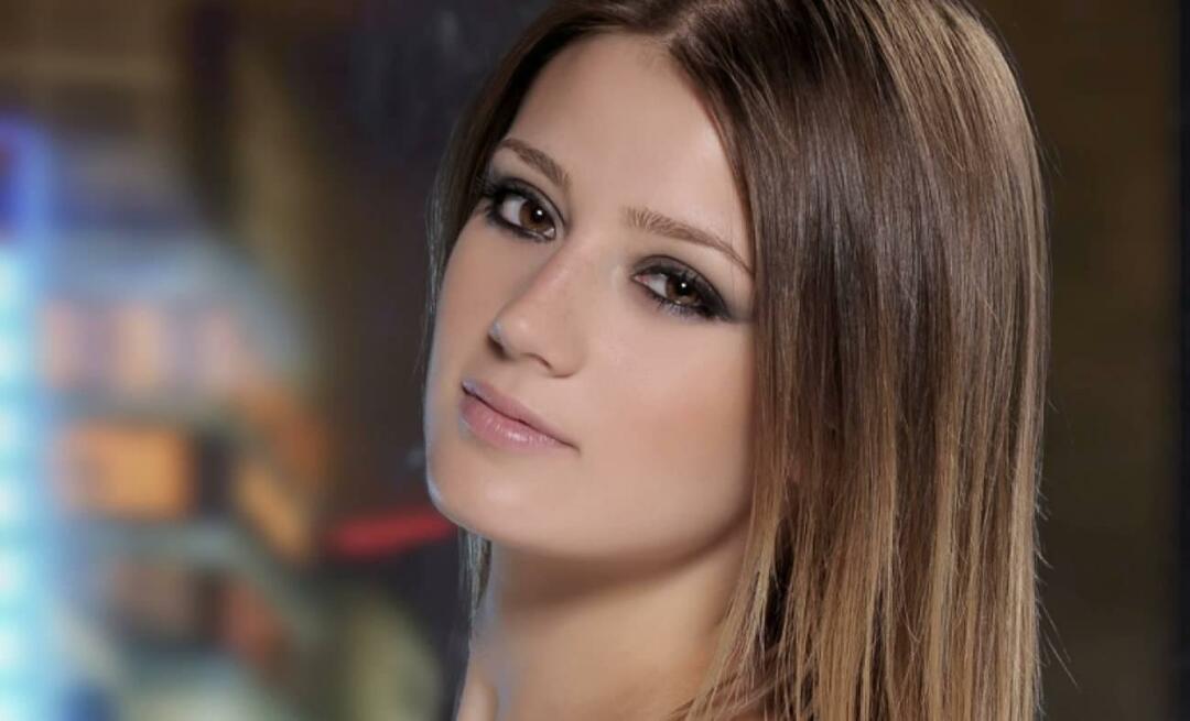 Den seneste version af Gizem Karaca var begivenheden! En med make up og ingen make up...