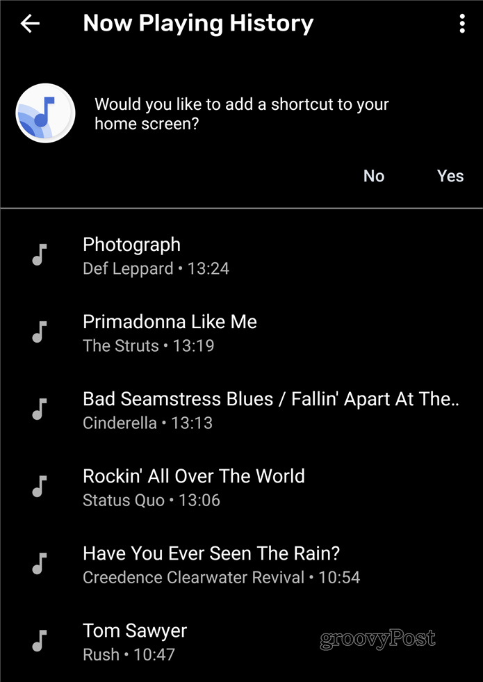 Spiller nu Google Pixel-sange-listen