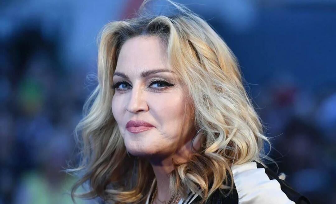 Madonna delte de hjerteskærende billeder fra Tyrkiet og kaldte ud til verden!