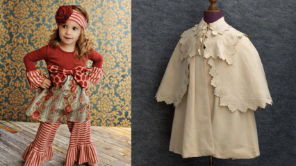 Vintage børns kjole mønstre