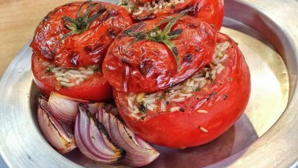 Hvordan laver man fyldte tomater i ovnen?
