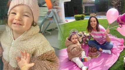 Fødselsdagskage fra sanger Bengü til datteren Zeynep! Baby Zeynep er 1 år gammel ...