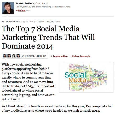 de 7 bedste trends inden for marketing på sociale medier