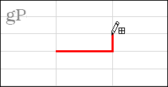 Tegn en grænse i Excel
