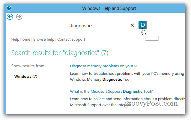 Sådan får du adgang til Windows 8 Hjælp og support