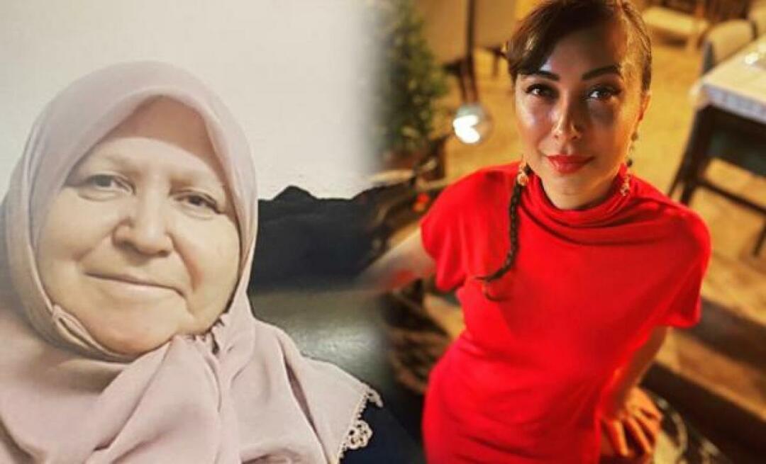 Skuespillerinden Canan Hoşgörs mor døde!