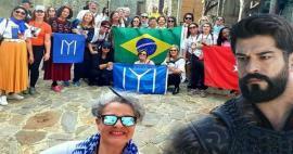 Brasilianske fans strømmede til scenen med Establishment Osman! De beundrede den tyrkiske kultur