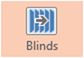 Blinds PowerPoint-overgang