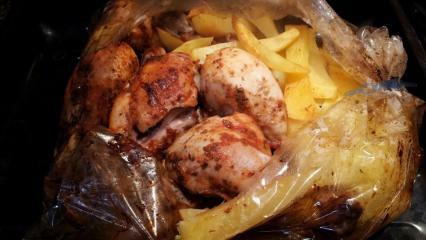 Hvordan laver man kylling i en ovnpose? Praktisk kyllingemåltid