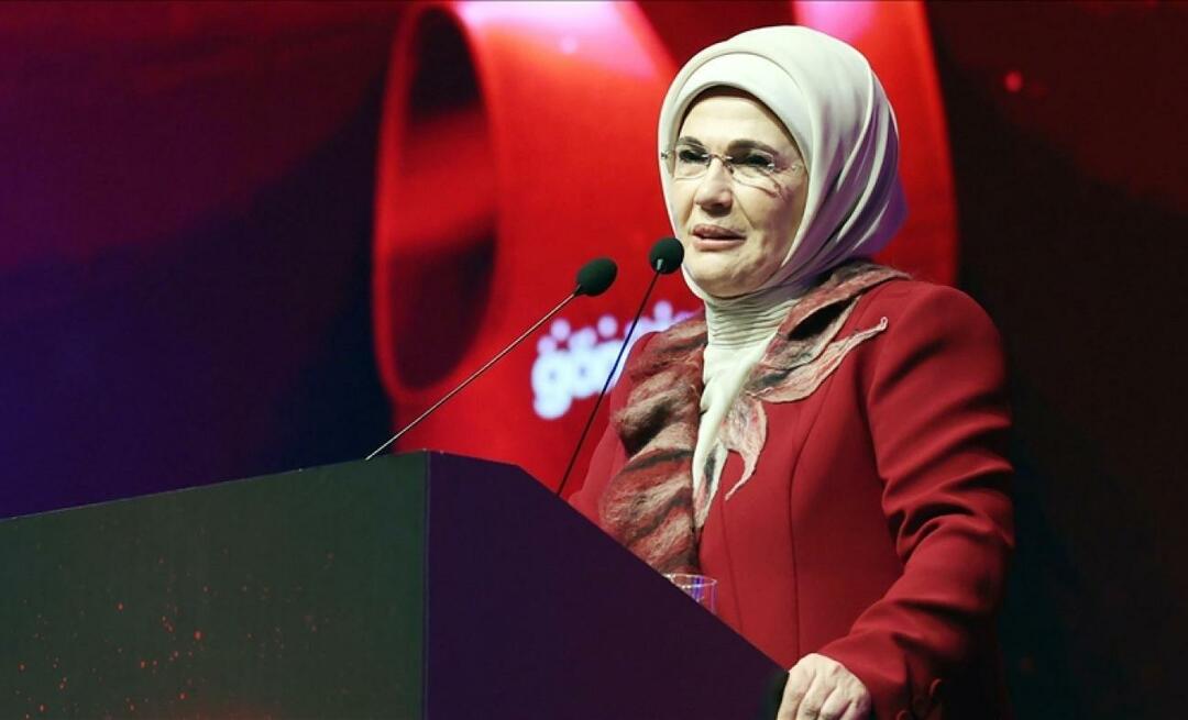 'Bliv snart rask'-besked fra Emine Erdogan efter jordskælvet i Malatya!