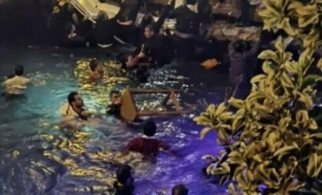 Øjeblikket for sammenbruddet af molen i Bebek lignede ikke filmen Titanic! 25 personer faldt i vandet, 4 personer...