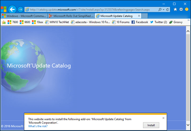 sikkerhedskopiere Windows Update 1