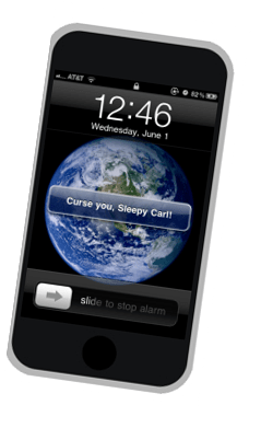 Skift iPhone-alarmetiket / deaktiver iphone-snooze