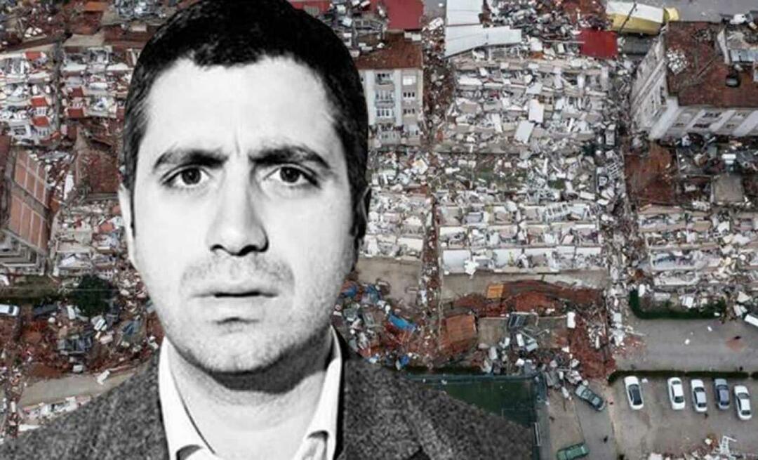 Hjælp jordskælvszonen fra Kerem Çatay, chefen for Ay Yapım! Ved at stoppe deres sæt...