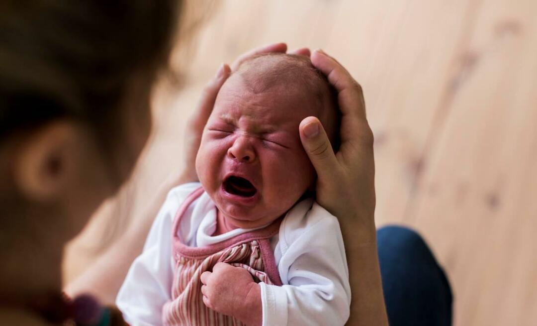 Sådan beroliger du en grædende baby på 5 minutter!