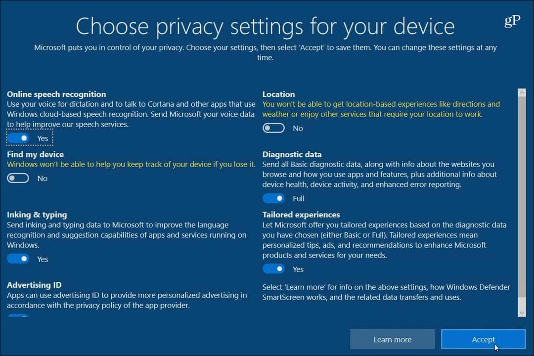 Brug Microsoft Privacy Dashboard til at slette og downloade aktivitetshistorik