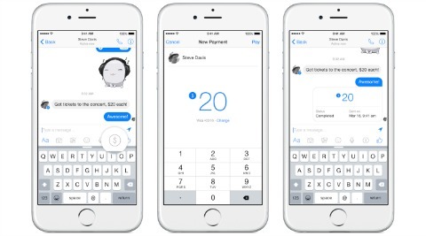 Facebook tilføjer betalingsfunktion i Messenger