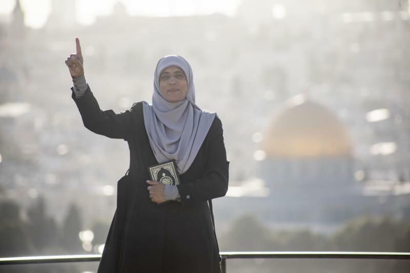 Frivillig kvindelig garde for Masjid Al-Aqsa: Aqsa indtil hendes død ...