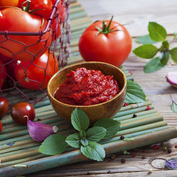 Sådan opbevares tomatpasta