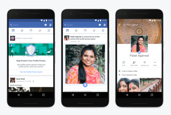 Facebook styrer nye værktøjer til styring af profilbilleder i Indien.
