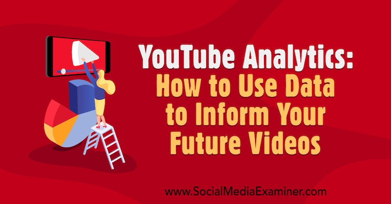 YouTube Analytics: Sådan bruges data til at informere dine fremtidige videoer af Anne Popolizio på Social Media Examiner.