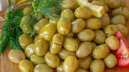 Hvad er fordelene ved grønne oliven? Hvad sker der, hvis du spiser grønne oliven på sahur?