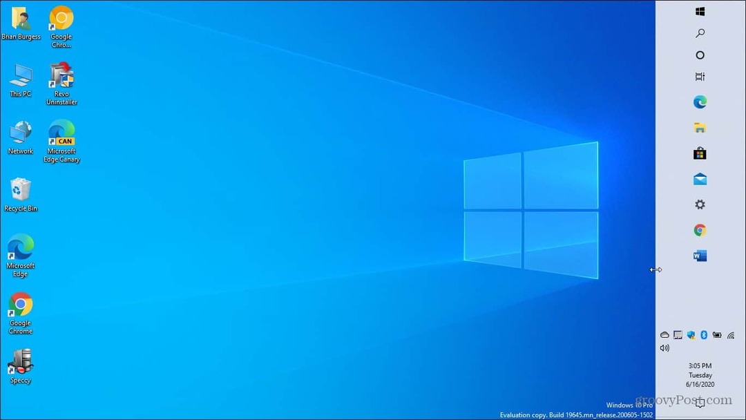 Sådan flyttes proceslinjen på Windows 10