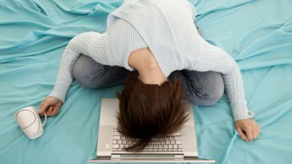 Forskellen mellem kronisk træthed og forårstræthed! Kronisk træthedssyndrom symptomer 
