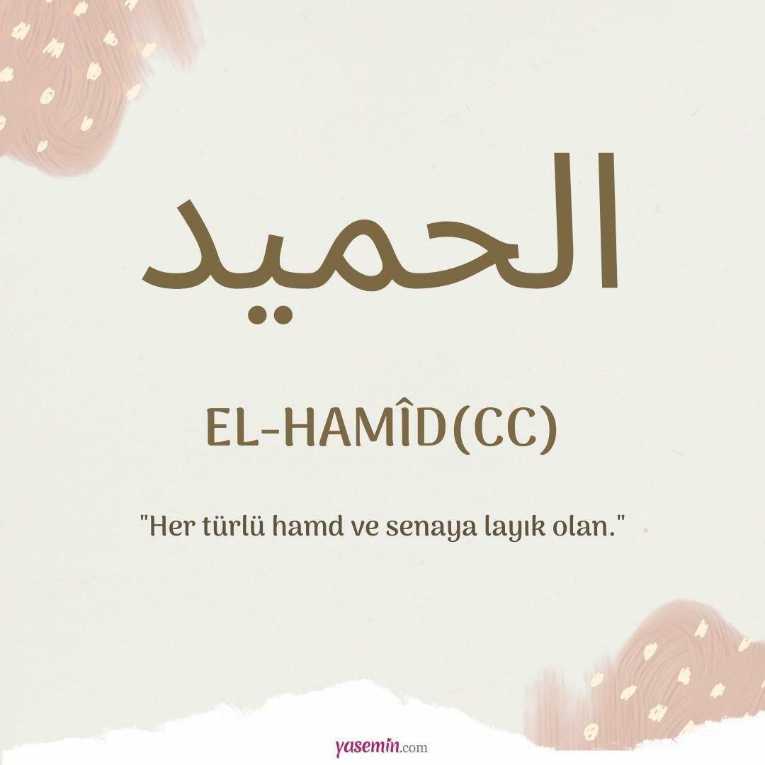 Hvad betyder al-Hamid (cc)?