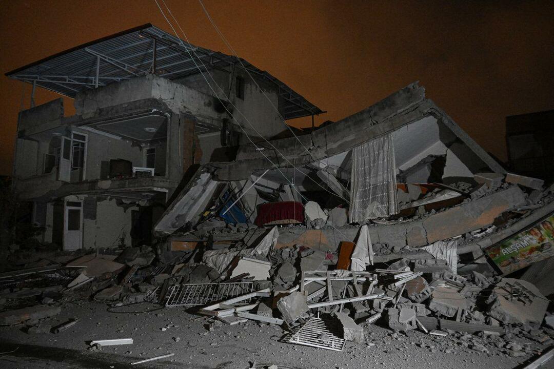 To skræmmende jordskælv i Hatay