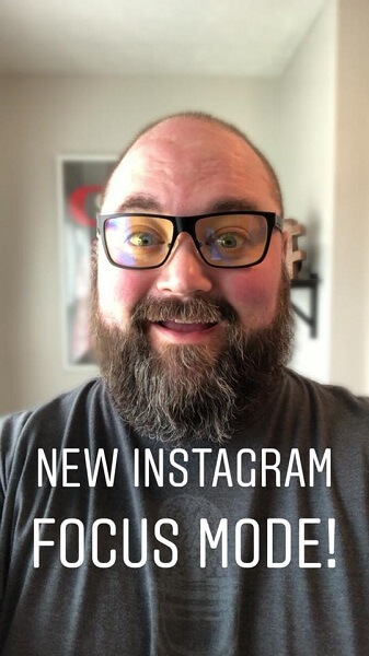 Instagram udruller Focus, en portrættilstandsfunktion, der slører baggrunden, mens du holder dit ansigt skarpt for et stiliseret, professionelt fotograferingsudseende.