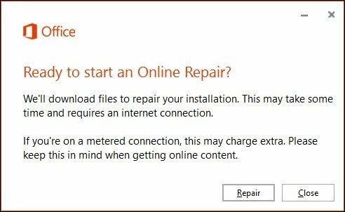 Office 365-reparation 5