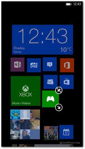 Sådan tilpasses Windows Phone 8 Live Fliser