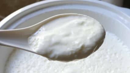 Hvad er den nemme måde at brygge yoghurt på? At lave yoghurt som sten derhjemme! Fordelen ved hjemmyoghurt