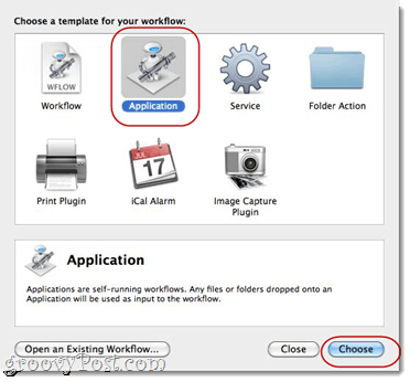 Kombiner PDF-filer ved hjælp af Automator vha. Mac OS X