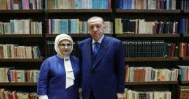Et rekordbesøg kom til Rami-biblioteket, indviet af præsident Erdogan