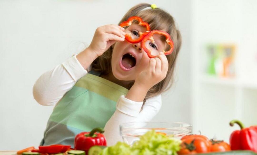 Hvad skal være den rigtige ernæring hos børn? Her er januars frugter og grøntsager...