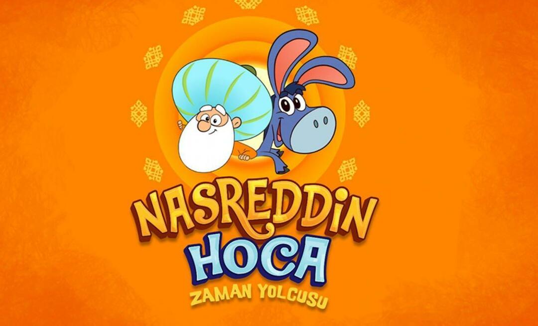 Endnu en god nyhed til børn fra TRT! Visionsdatoen for 'Nasreddin Hodja: Time Traveller' er blevet annonceret