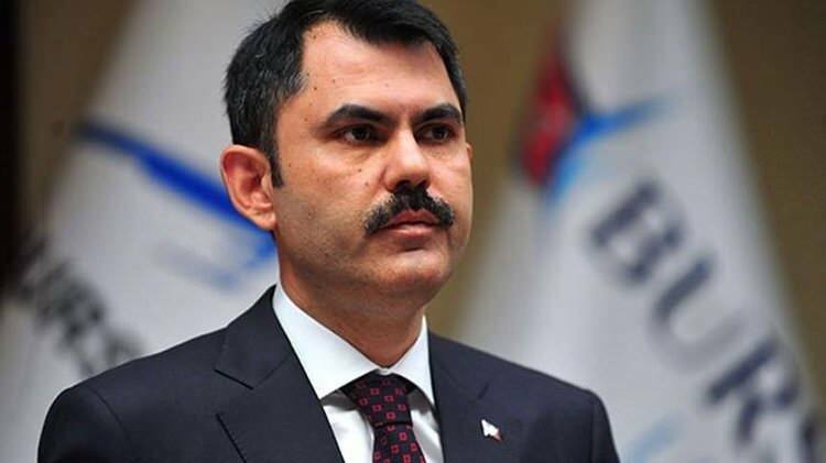 Minister for miljø og urbanisering Murat Kurum