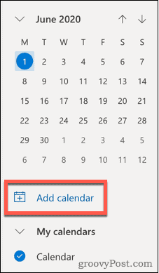 Tilføj kalenderikon i Outlook