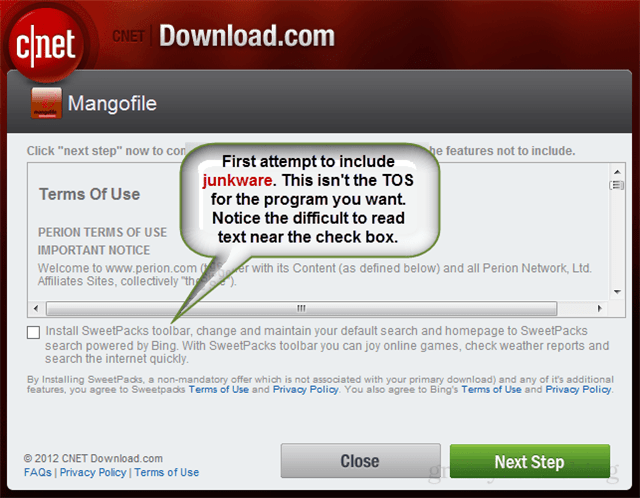 Bekræftet: CNETs Download.com får status for crapware (opdateret)
