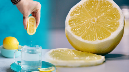 Svækker det at drikke citronvand på tom mave om morgenen? Citronvand opskrift på vægttab