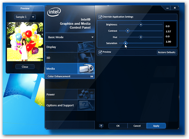 Sådan deaktiveres Intel Grafikikon fra Windows proceslinje