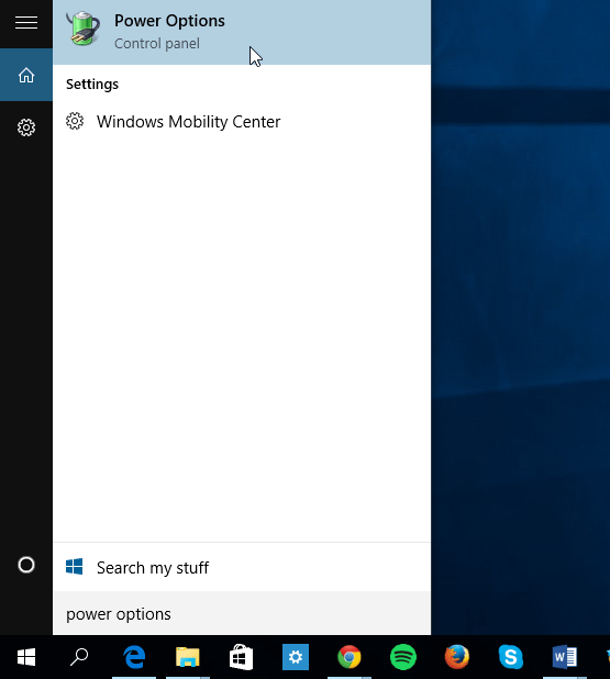 Windows 10 Cortana-søgning blev slået fra