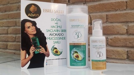 Ebru Şallı 3D Avocado ekstrakt shampoo gennemgang