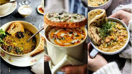 De nemmeste suppeopskrifter på iftar! Lækker og lækker supper ...